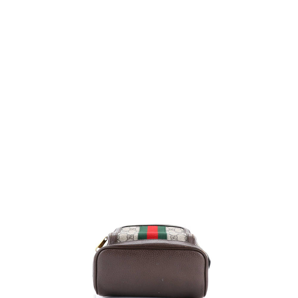 Gucci Small Ophidia Backpack GG Coated Canvas and Leather - Picture 4 of 8
